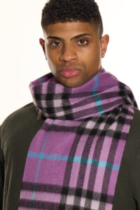 cashmere scarf in a signature luxury box.