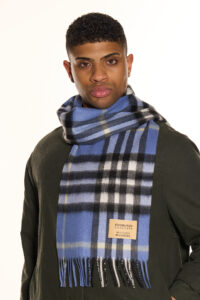 A close-up of the DC Classic check, representing the "Gold Standard" of cross-cultural luxury fashion.