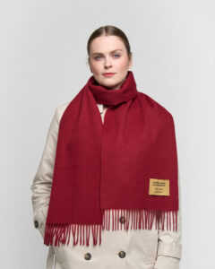 Limited edition Scottish wool scarves